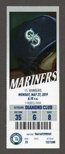 Mallex Smith STOLEN BASE CYCLE 5/27/2019 Mariners Rangers MINT CLUB Ticket RARE