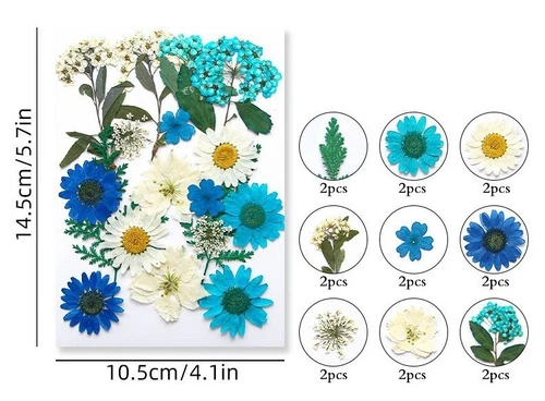 Dried Pressed Flowers Natural Epoxy Resin Candle Nail Art Scrapbooking Craft AU - Picture 23 of 210