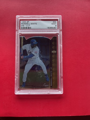 1994 SP Baseball Die-Cut Rondell White #88 PSA 9
