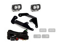 Baja Designs S2 Pro LED A-Pillar Light Kit For 2021-2024 Ford Bronco Sport