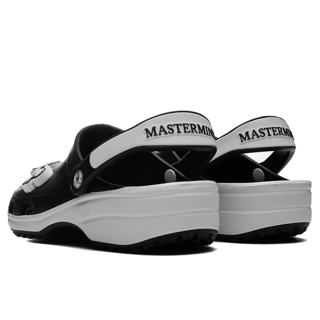 Crocs x Mastermind Classic Clog BLACK/WHITE SIZE M8/W10 US Crocs x Mastermind Classic Clog BLACK/WHITE SIZE M8/W10 US