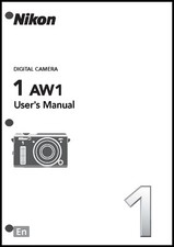 Nikon 1 AW1 Digital Camera User Guide Instruction Manual