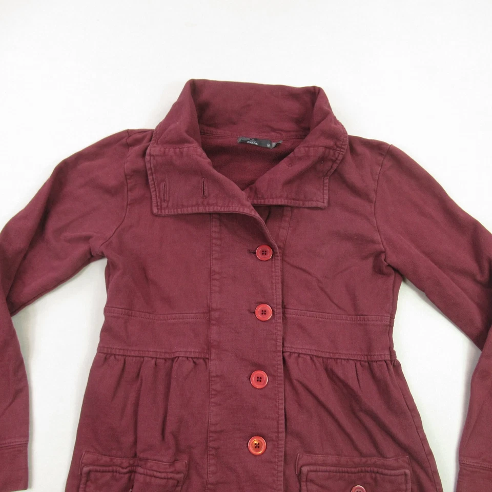 Prana Shirt Womens Medium Long Sleeve Button Front Casual Pockets Lightweight - Image 3 of 4