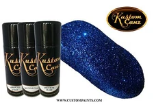 Kustom Canz DEEP BLUE FLAKE SMALL (004 HEX) 12oz Aerosol Can Kit Custom HOK