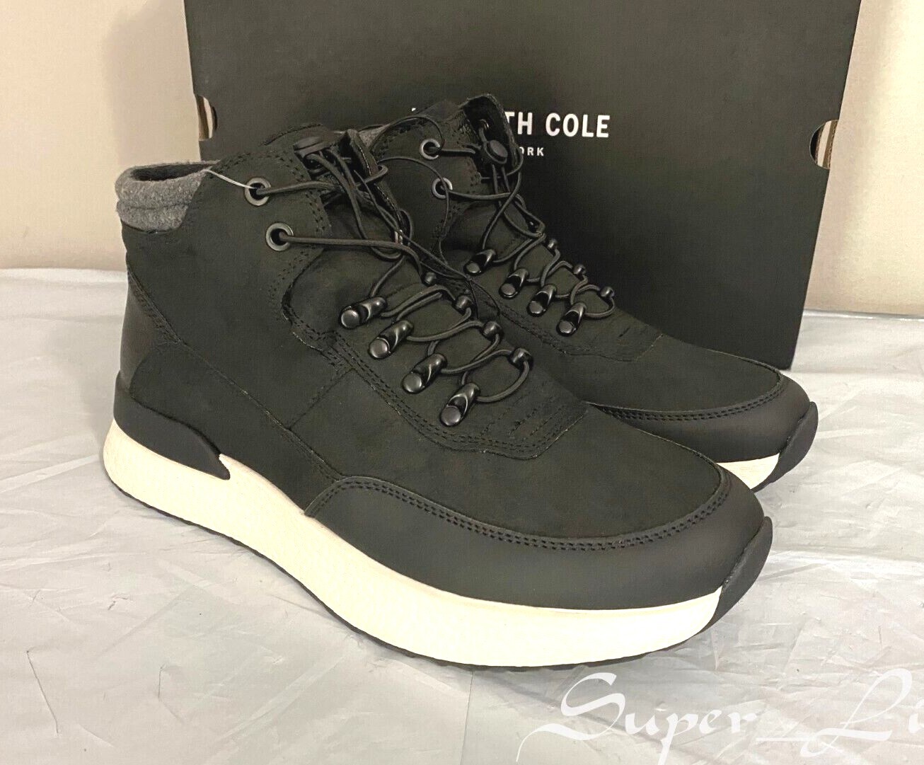 's Lifelight Hiker Leather Boots - Pick Size Black