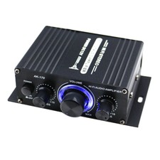 DC12V-14V Digital Audio Amplifiers 20Wx2 AK-170 Dual Channel Bluetooth PowerAmp
