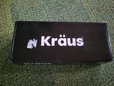 New Kraus KSD-41CH Modern Soap Dispenser Chrome Silver Kitchen Sink Pump