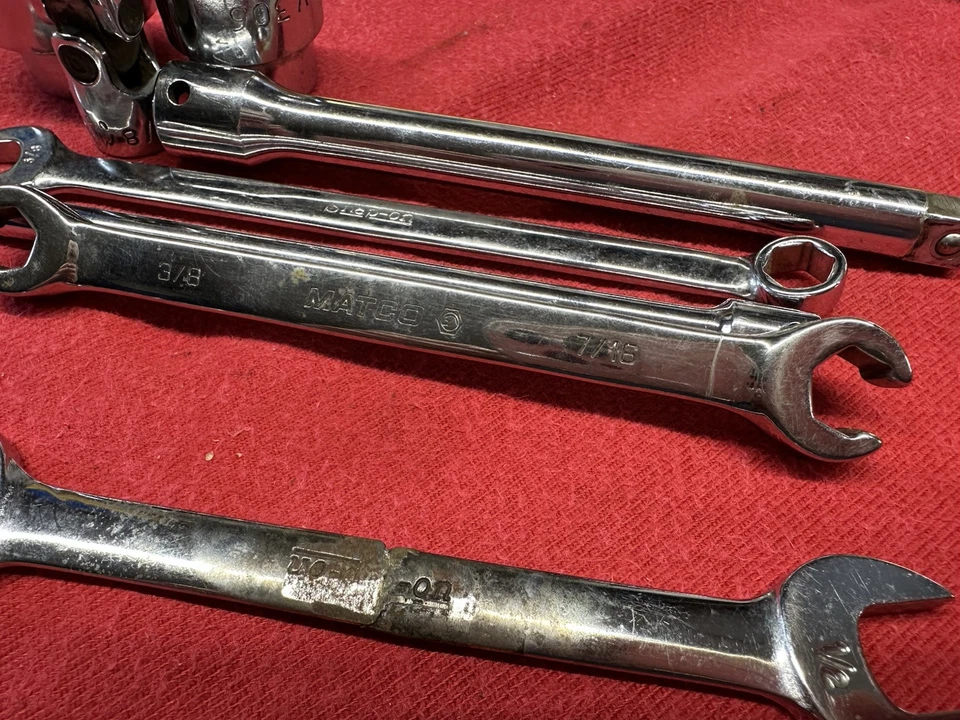 Snap-on, Mac, Matco Wrenches, Sockets, Lot of Tools -Excellent- USA - Image 4 of 4
