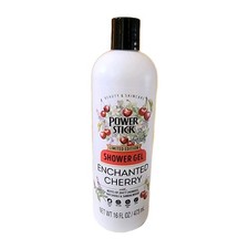 Power Stick Enchanted Cherry Shower Gel 16oz Limited Edition-NEW 0.75 per gallon