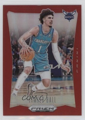 2023-24 Panini Prizm Deca Red Prizm 30/199 LaMelo Ball #98 1aj