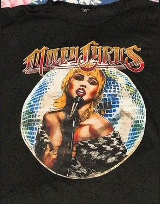 Inspired Miley Cyrus Midnight Sky Gift For Fan Black All Size Shirt KH259