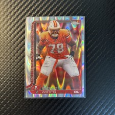 2025 Topps Chrome Tristan Wirfs #287 Raywave refractor 
