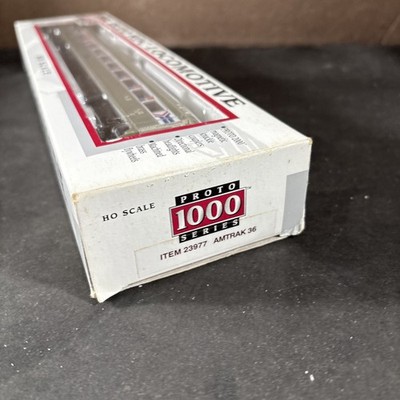 PROTO 1000 23977 AMT#36 HO SCALE BUDD RDC LOCOMOTIVE NEW OPEN BOX AMTRAK