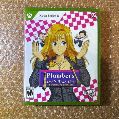 XBOX Series X Plumbers Don't Wear Ties Definitive Edition Limited Run Games NEW