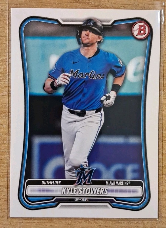 2026 BOWMAN KYLE STOWERS #34 MIAMI MARLINS