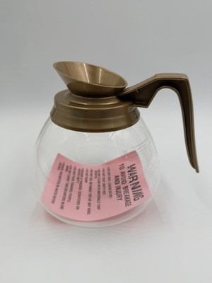 Bloomfield M090 Commercial Coffee Pot Carafe Gold Replacement Decanter