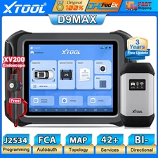XTOOL D9MAX OBD2 Scanner J2534 Programming Coding Car Diagnostic Tool 45+ Resets