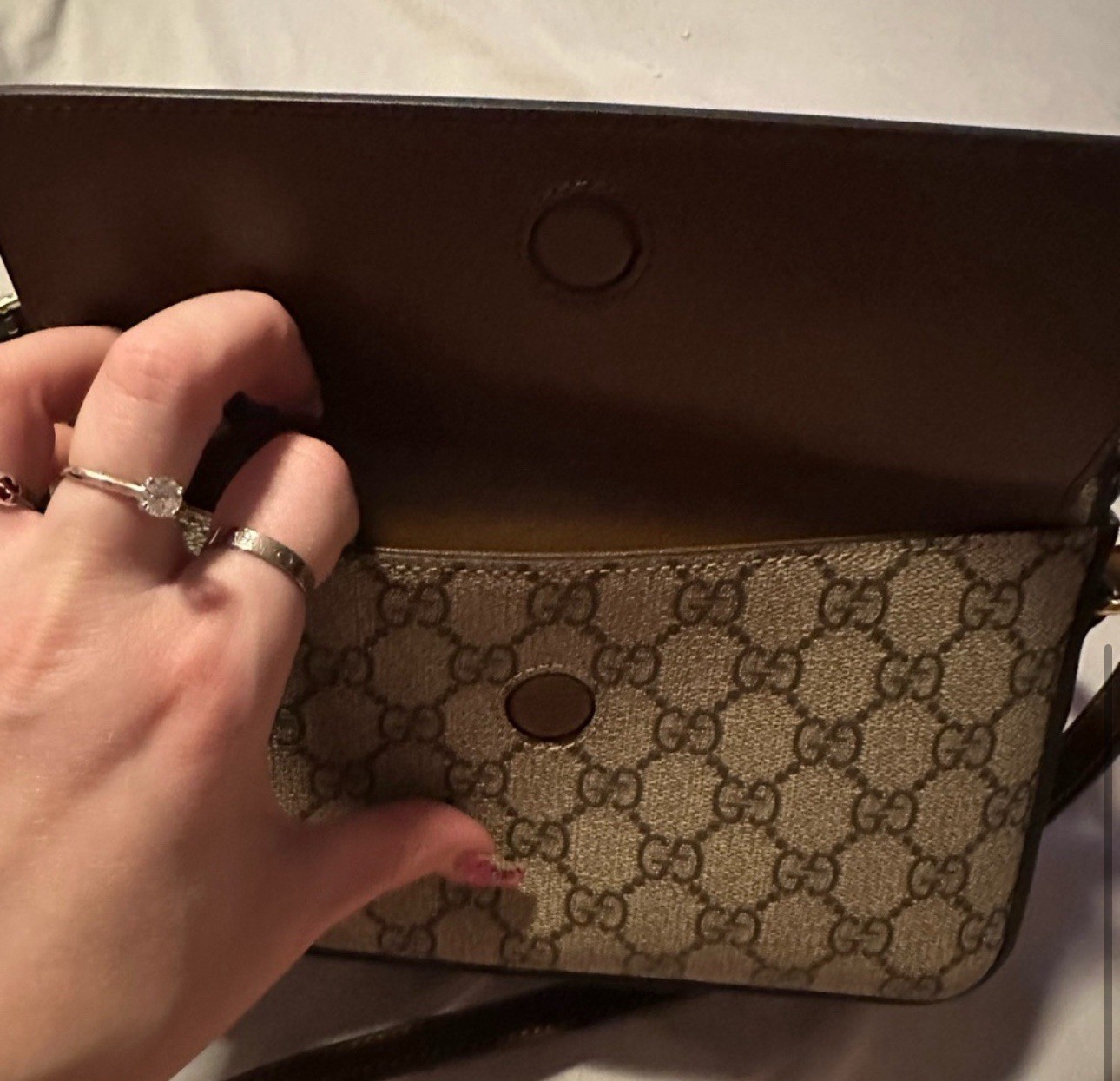 Authentic GUCCI HORSEBIT 1955 SMALL CAMERA BAG - image 4