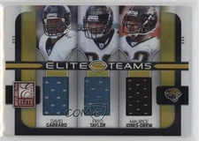 2008 Donruss Elite Teams Jerseys David Garrard Fred Taylor Maurice Jones-Drew