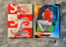 Jarlin Susana 2025 Prizm Baseball Silver Holo Prizm & Crusade Gold Parallel