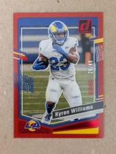 2023 Panini Clearly Donruss - Kyren Williams #30 Red /49