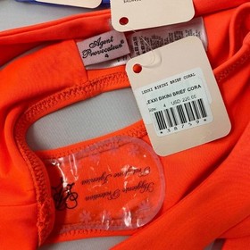 Agent Provocateur Blue Coral Yellow Bikini Set 5/4 NWT