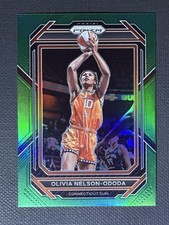 2023 Panini Prizm WNBA #68 Olivia Nelson-Ododa Green Connecticut Sun