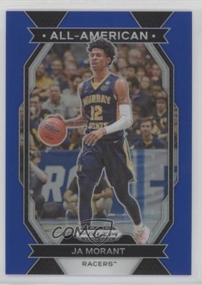 2024-25 Panini Prizm Draft Picks All-American Blue 169/199 Ja Morant #14 s1i