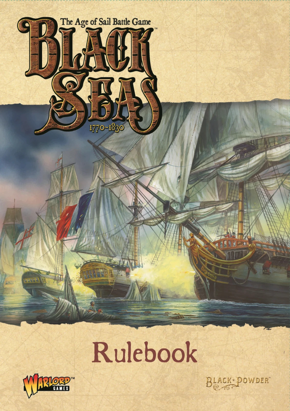 Black Seas Rulebook - Brand New - Warlord Games Black Powder Miniatures