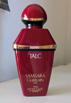 Vintage Guerlain Samsara Perfumed Talc 100g - Jahr 1998 - Rarität!