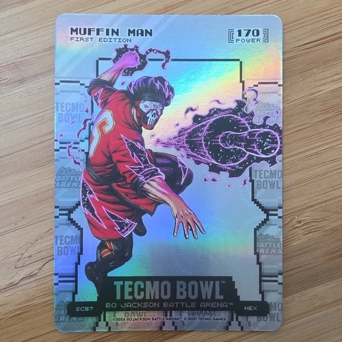 Bo Jackson Battle Arena Tecmo Bowl Muffin Man Baker Mayfield Silver Coin Hex Ssp