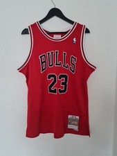 Mitchell & Ness Michael Jordan Trikot Chicago Bulls NBA Jersey L Neu