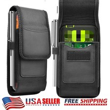 Phone Holster For iPhone 17 16 16E 15 14 13 Pro Max Belt Clip Pouch Nylon Case