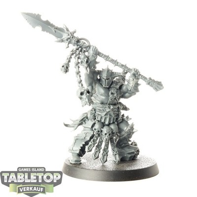 Blades of Khorne - Exalted Deathbringer with Impaling Spear - unbemalt