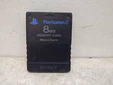 Sony PlayStation 2 8MB Memory Card Black, SCPH-10020 N1158