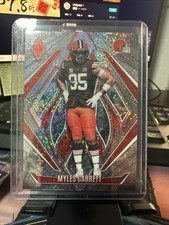2024 Panini Phoenix Parallel Myles Garrett #112 Cleveland Browns NFL