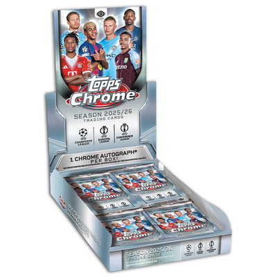 Topps Chrome UEFA Club Competitions 2025-26 - Pick your Card