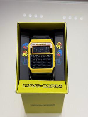 PAC-MAN x Casio Vintage Edgy Collection Uhr CA-53WPC-1BER NEU