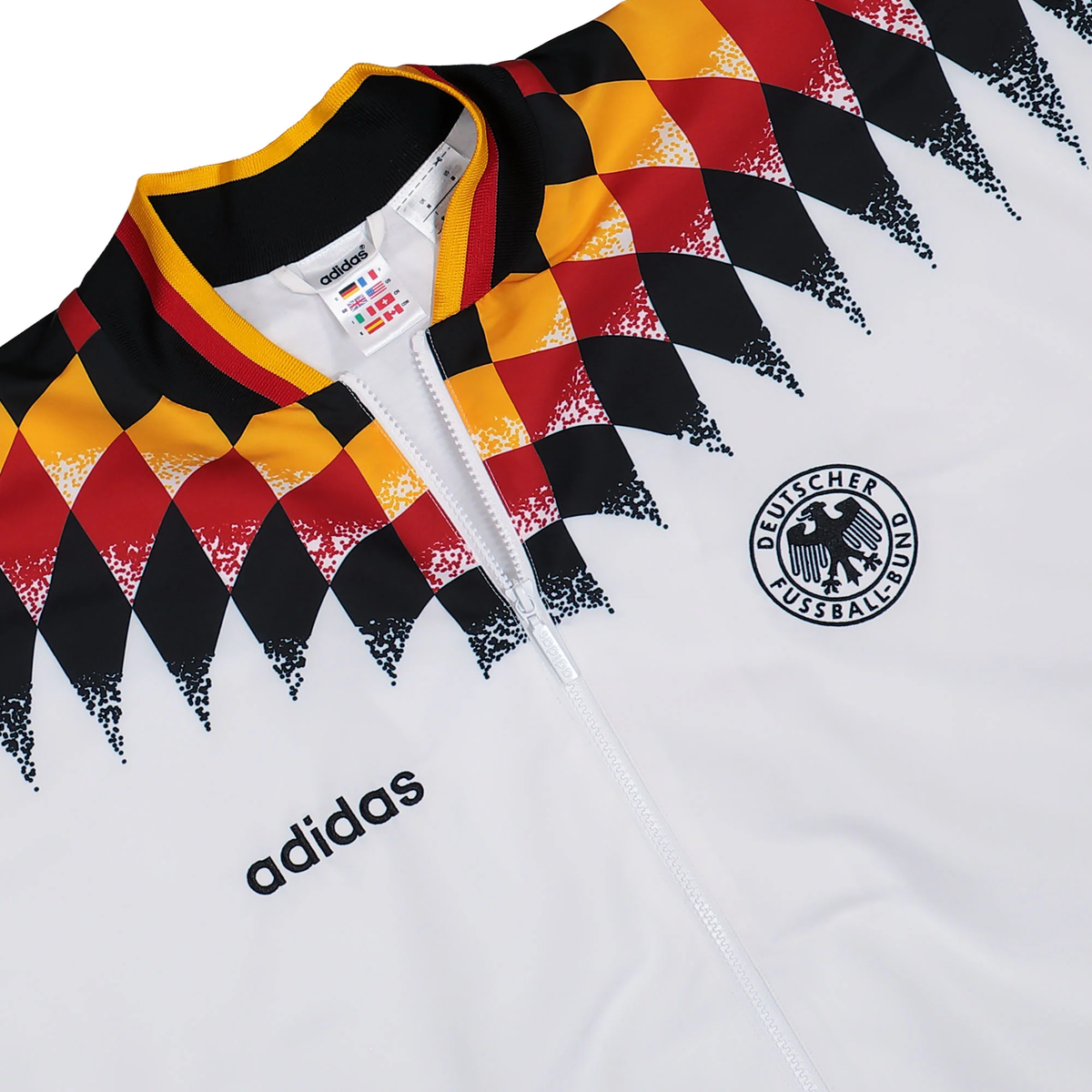 adidas Originals Germany Soccer Team 1994 Retro Track Top White