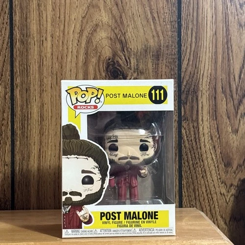 Funko Pop Rocks Post Malone Action Figure Vinyl, #111