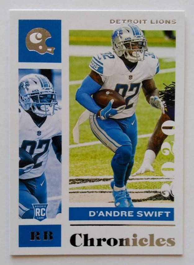 D'Andre Swift 2020 Panini Chronicles #32 ROOKIE
