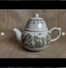 A collectible ceramic teapot from Melesna (Sri Lanka).  This elegant little teap