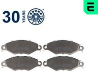 Optimal BP-10316 Bremsbelagsatz FüR Scheibenbremse Bremsbelagsatz