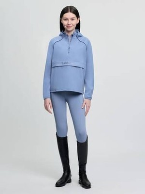 Manteau d’équitation imperméable Young Rider Daisy noir