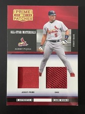 2005 Donruss Prime Patches All-Star Materials Albert Pujols 1/1 Jersey