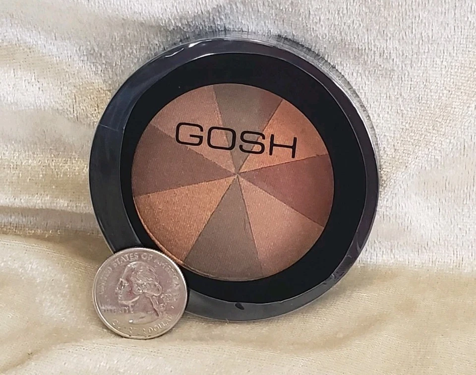 GOSH Cosmetics Rubor Multicolor Rueda de Color Brillo 51 PASTEL DE BRONCE 8 g/0,3 oz Nuevo Foto 4 de 4