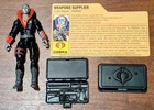 GI JOE Cobra NM/M Destro 2020 V30 Walmart Retro Complete & Alternate File Card