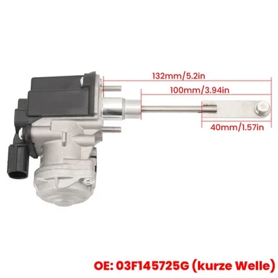 Turbo Ladedrucksteller Druckdose Für VW Audi Seat Skoda 1,2 TSi TFSi 03F145725G - Bild 1 von 4
