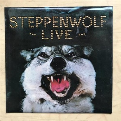 STEPPENWOLF LIVE LP 1970 - Nice clean copy ,2 tears on the back cover, clean fro