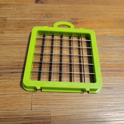 Raiqee Food Chopper Slicer 14mm x 14mm Dicing Blade Replacement Part Green